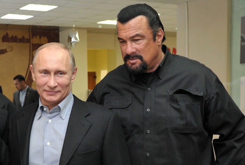 Steven Seagal a Putin